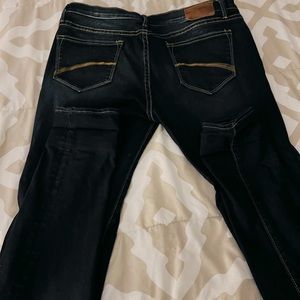 Size 30 dark driftwood jeans- skinny